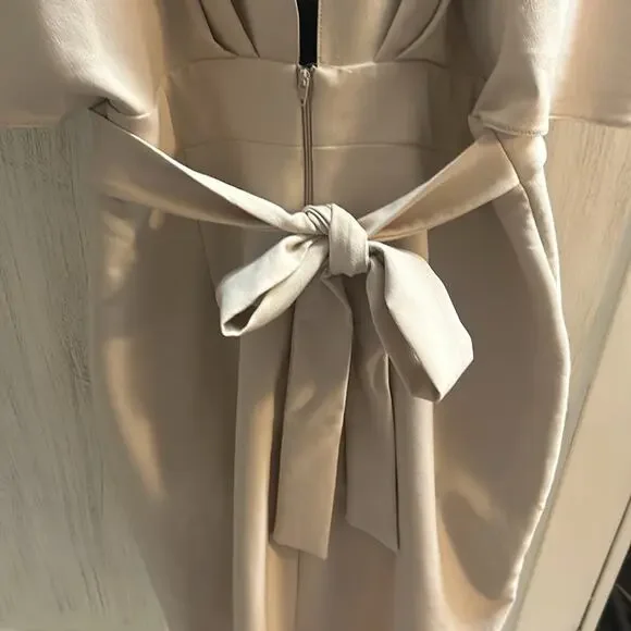 ASOS Deep-V Body Con Dress - Picture 3 of 5